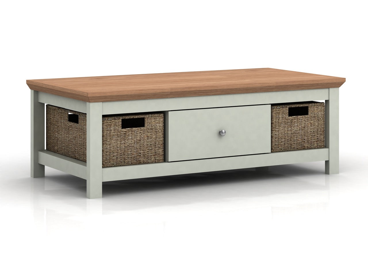 Broadwell Coffee Table in Grey - Ezzo