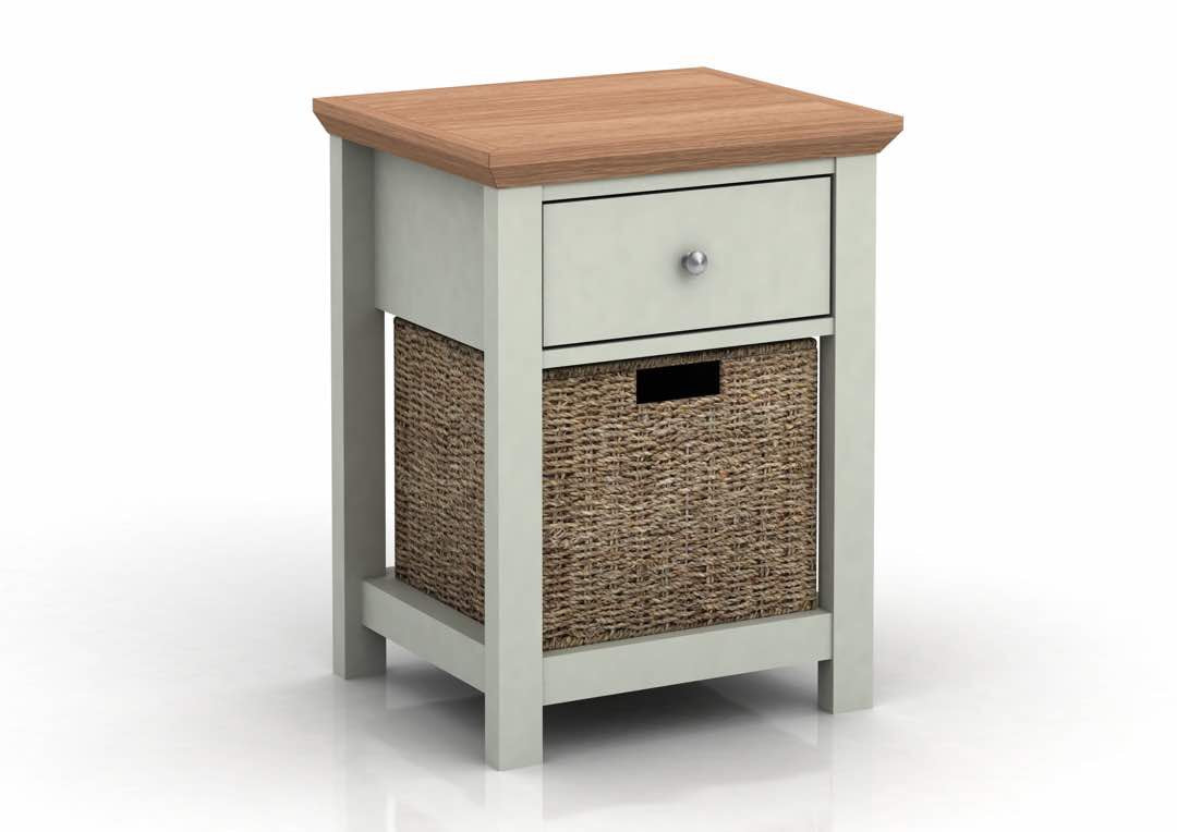 Broadwell Side Table in Grey - Ezzo