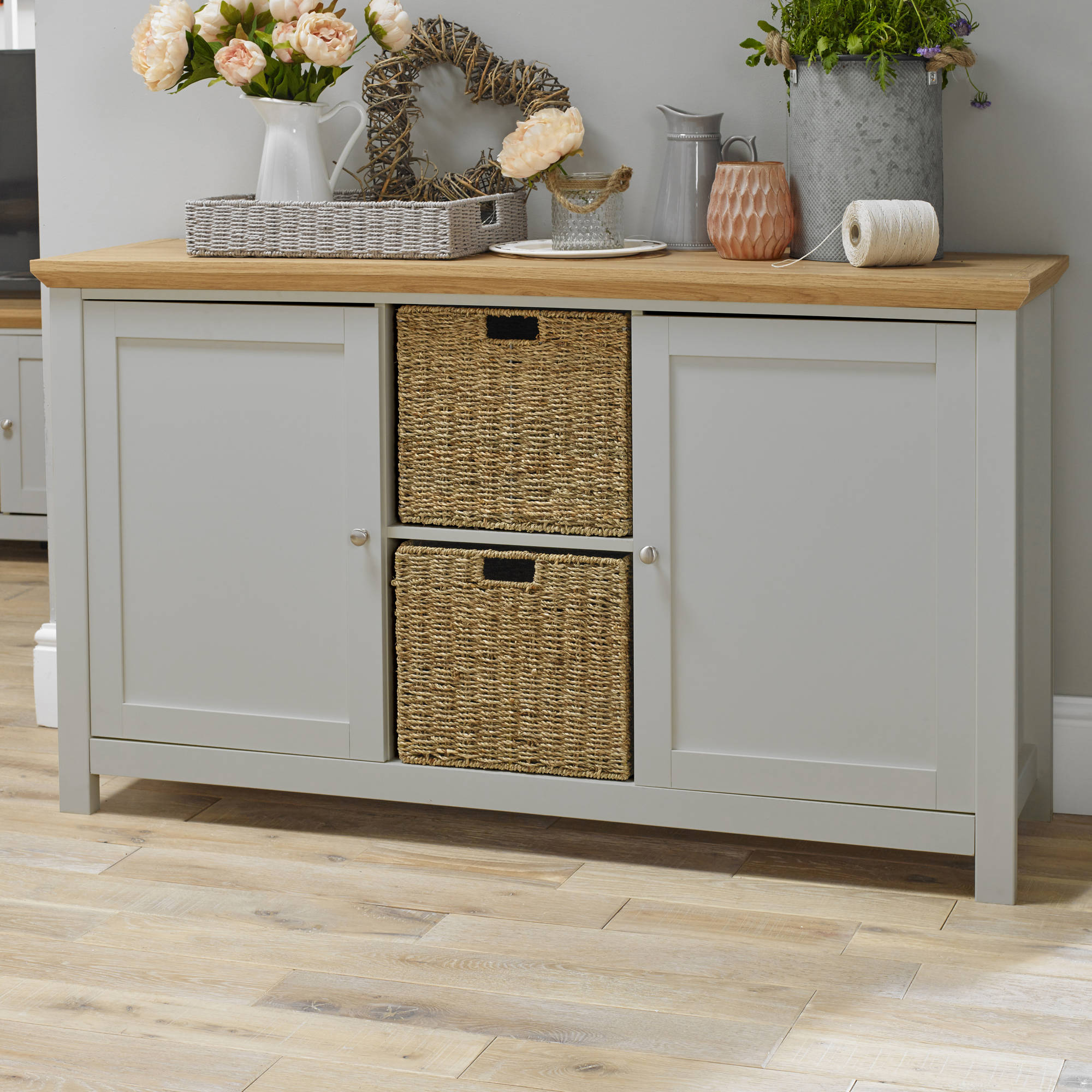Broadwell Sideboard in Grey - Ezzo