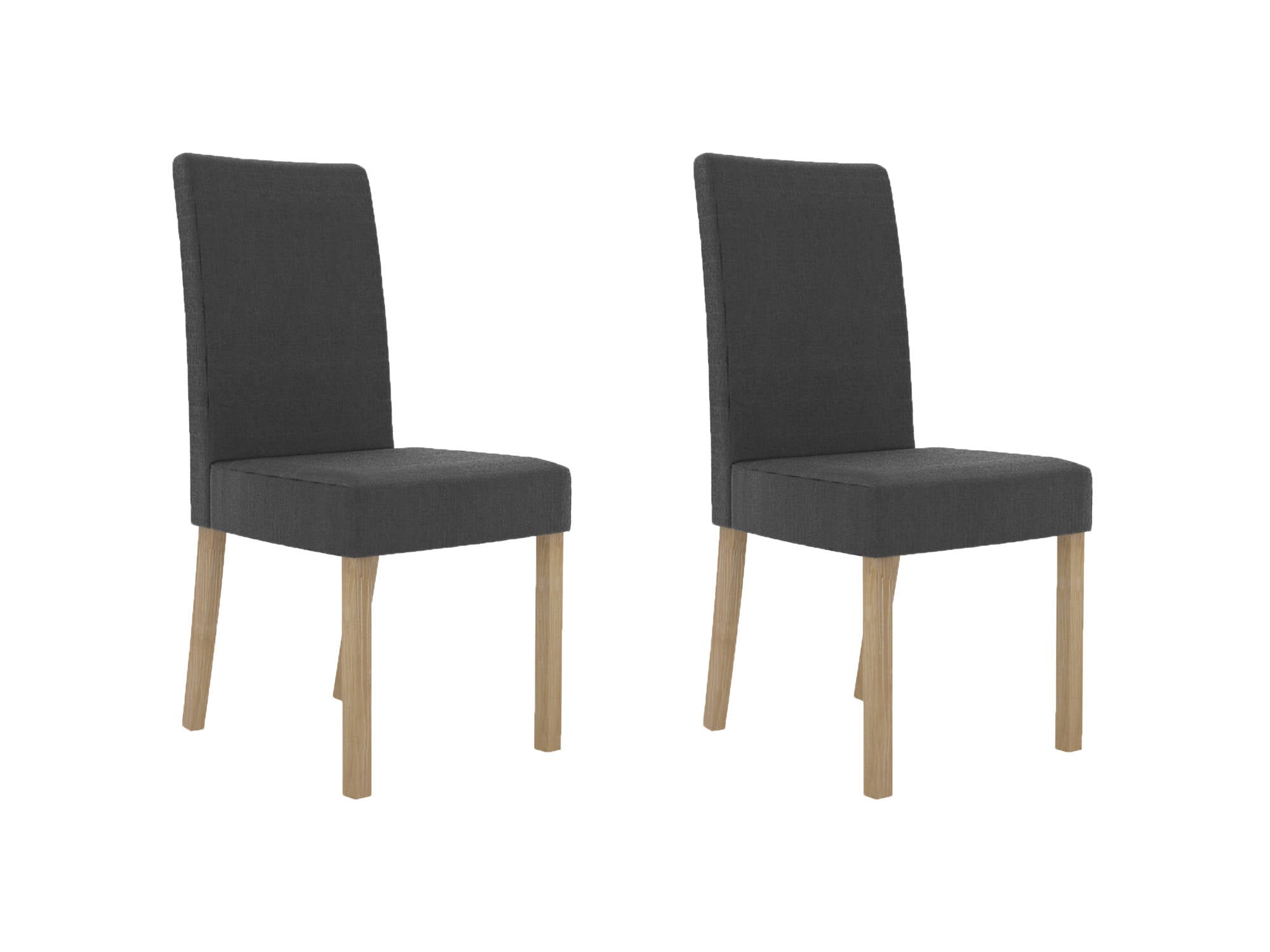 Carillon Dining Chairs in Dark Charcoal - Ezzo