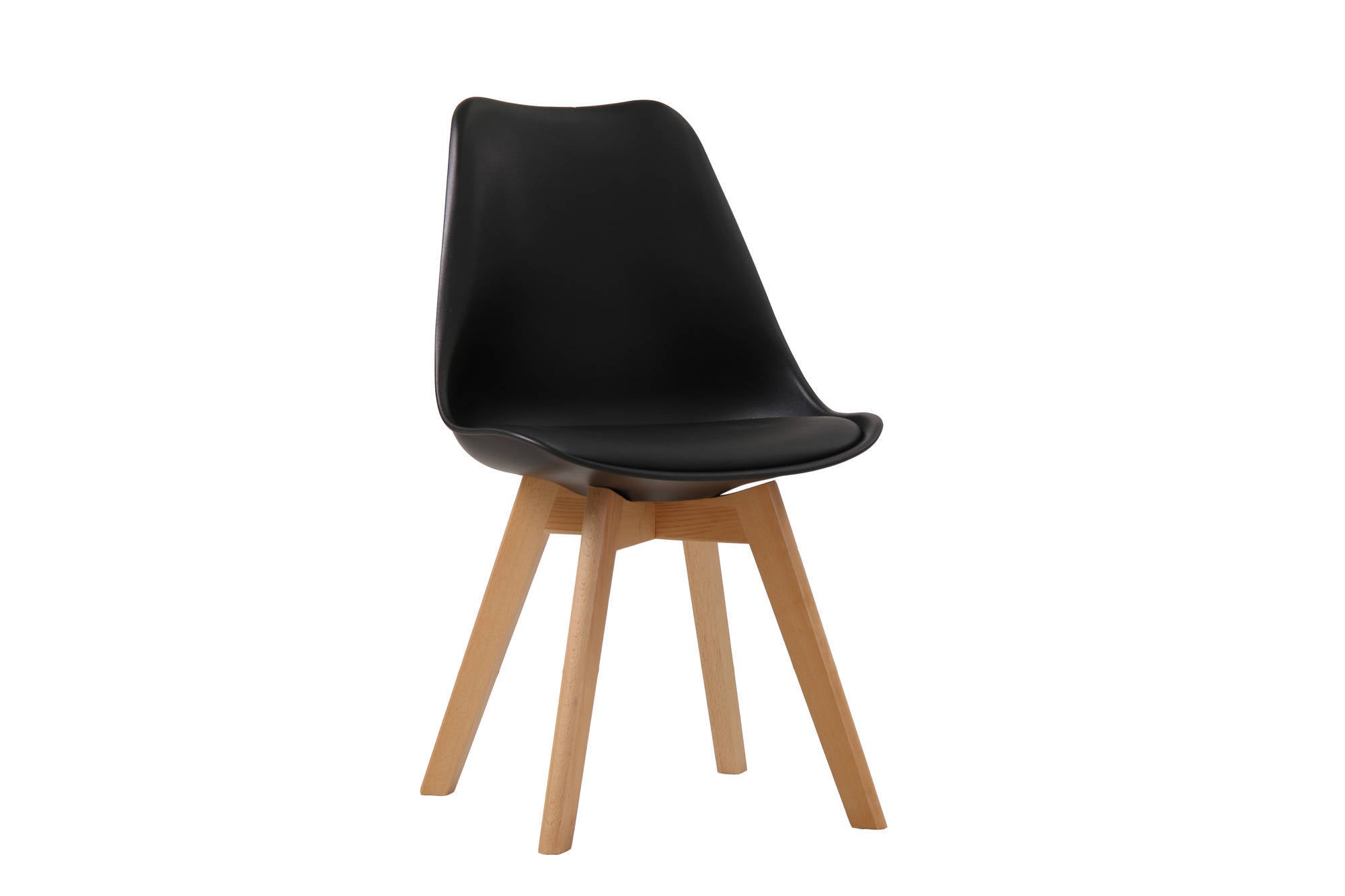 Cesaire Dining Chair in Black - Ezzo