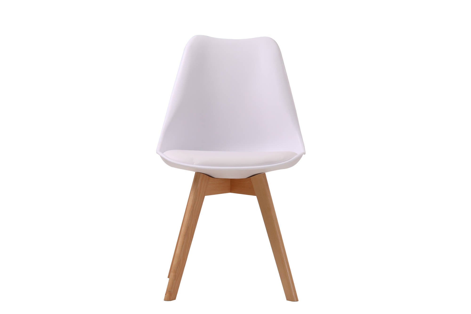 Cesaire Dining Chair in White - Ezzo