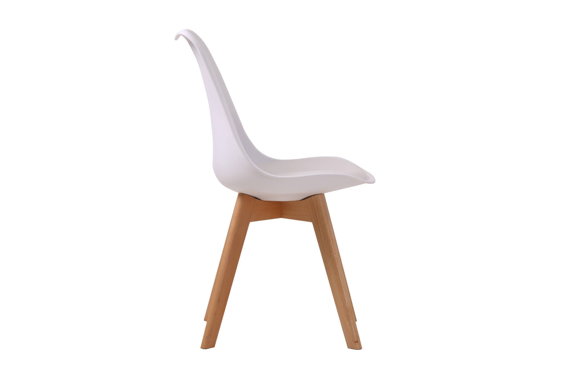 Cesaire Dining Chair in White - Ezzo