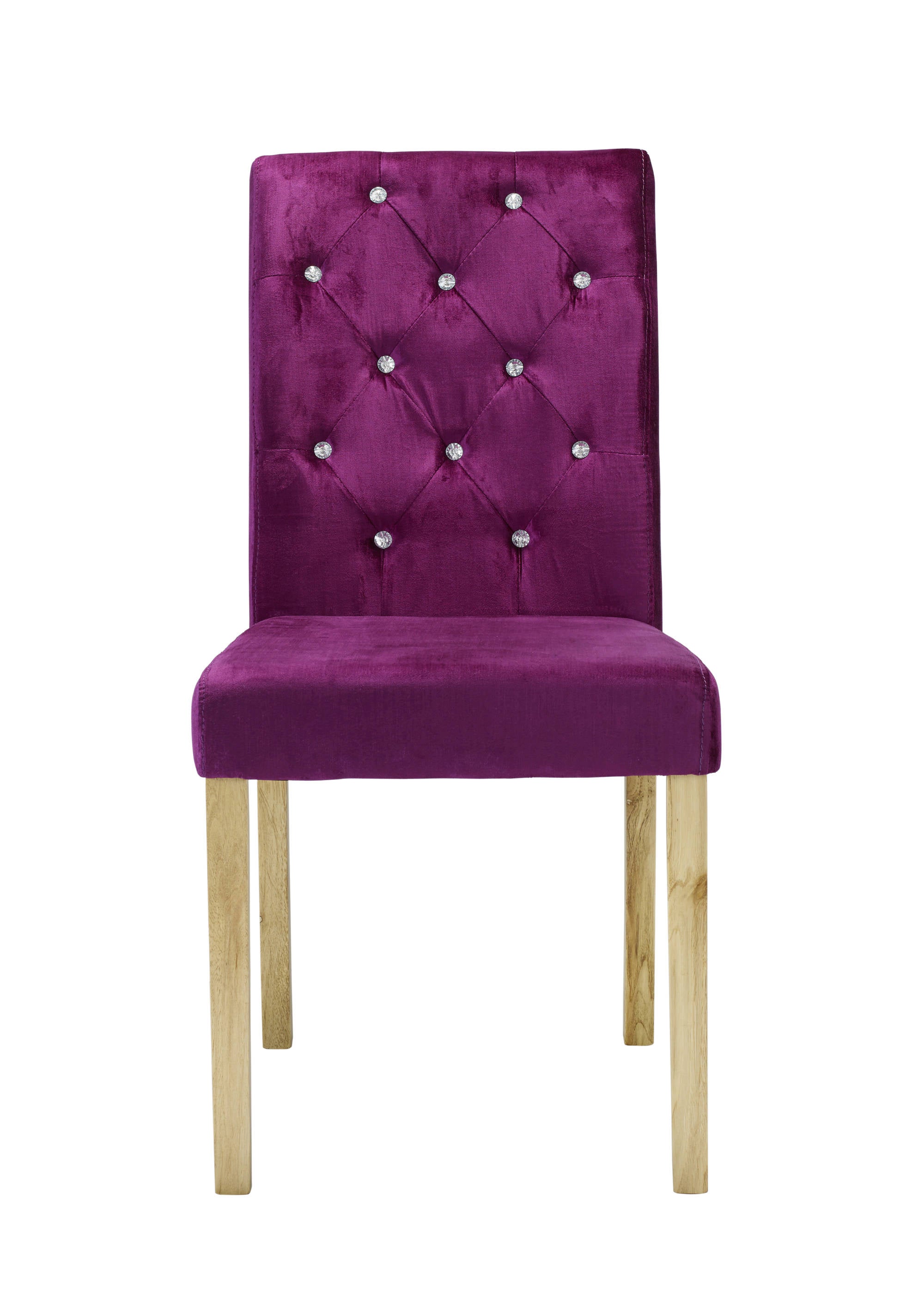 Chaillot Dining Chairs in Purple - Ezzo