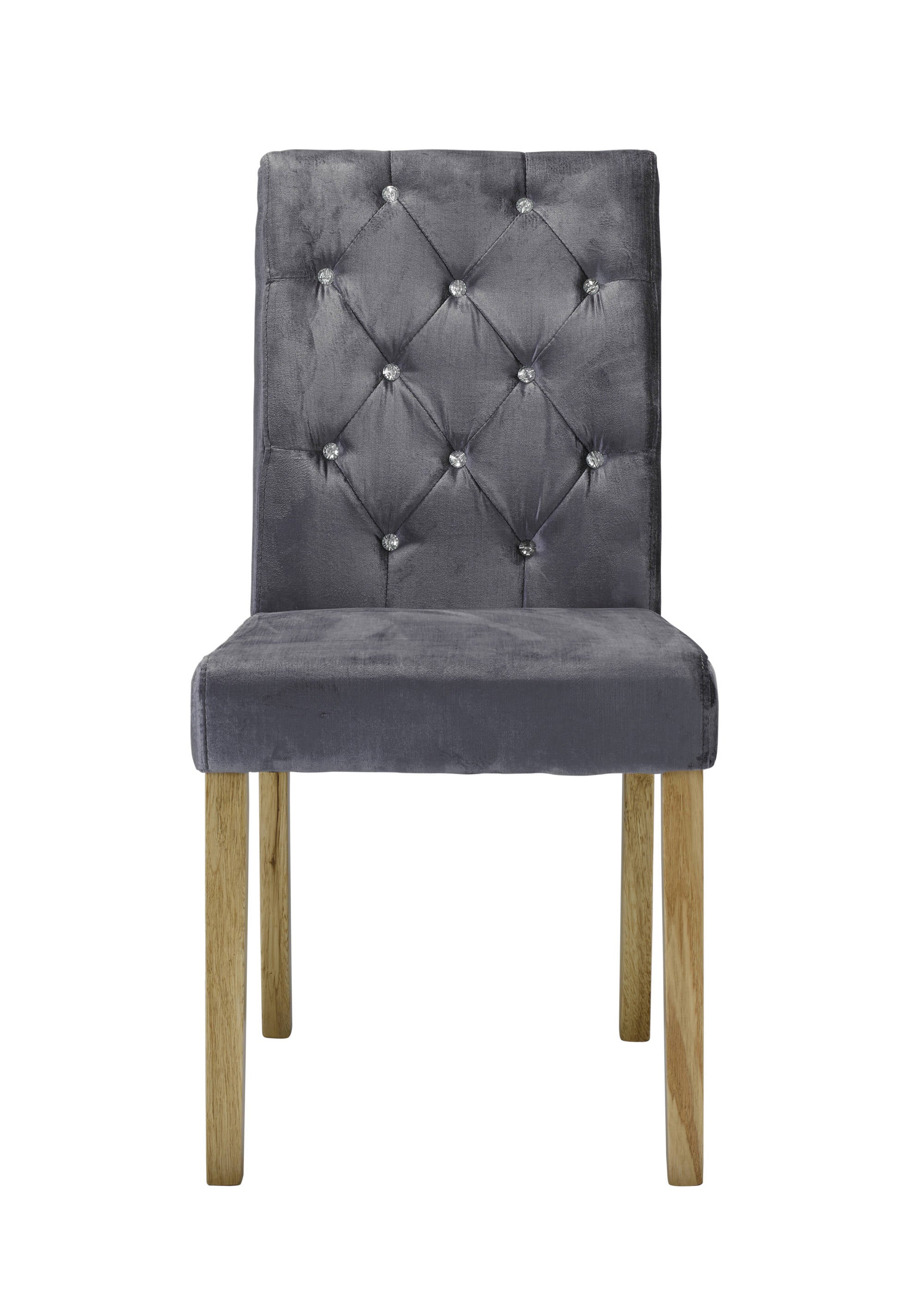 Chaillot Dining Chairs in Silver - Ezzo