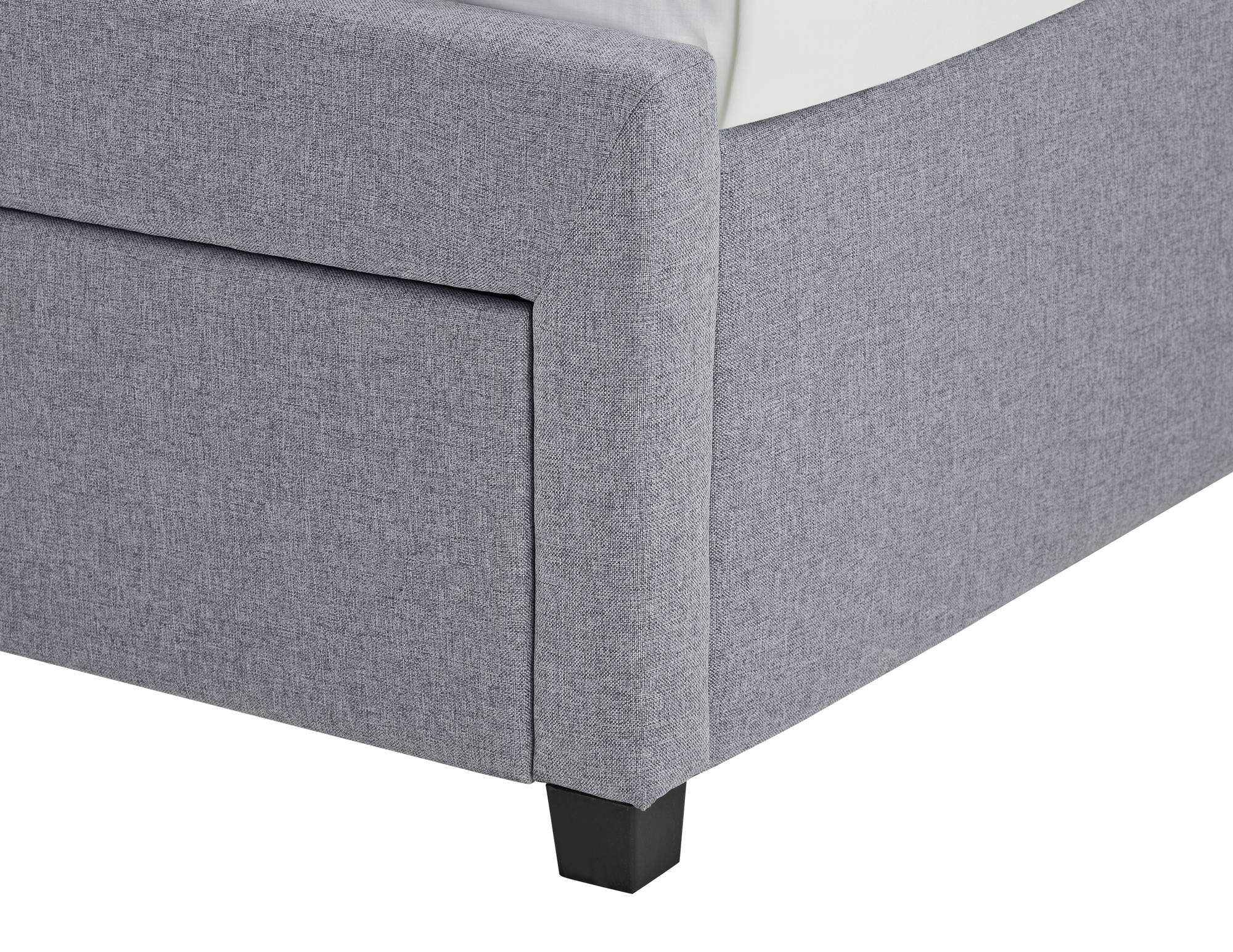 Charlton Double Bed in Grey - Ezzo