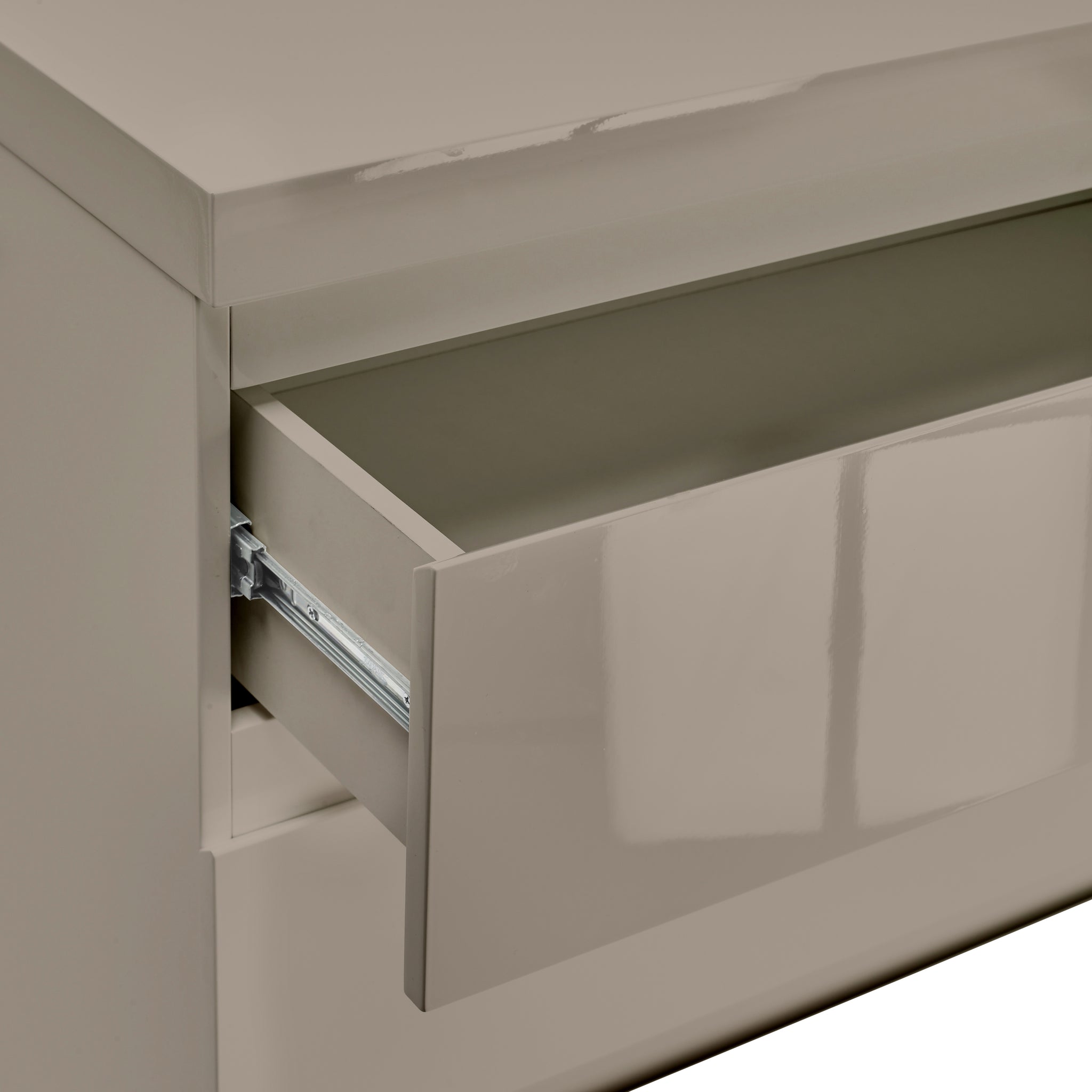 Cuba 4 Drawer Chest in Stone - Ezzo