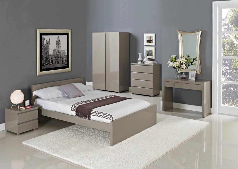 Cuba Bedside Table in Stone - Ezzo