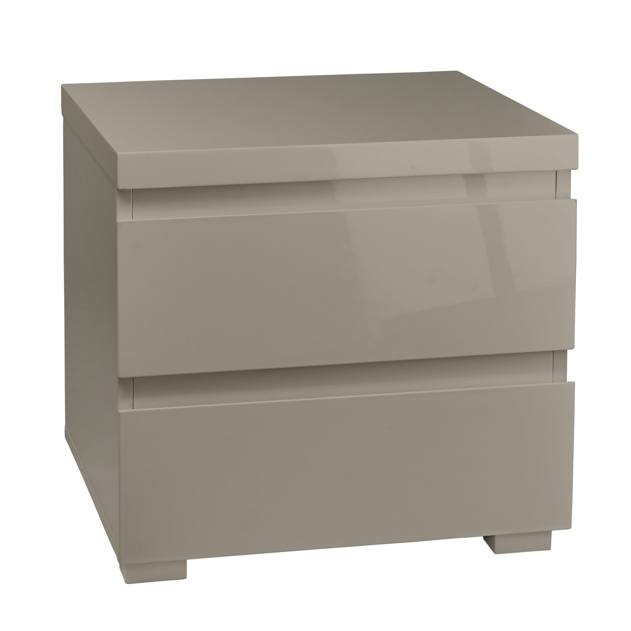 Cuba Bedside Table in Stone - Ezzo