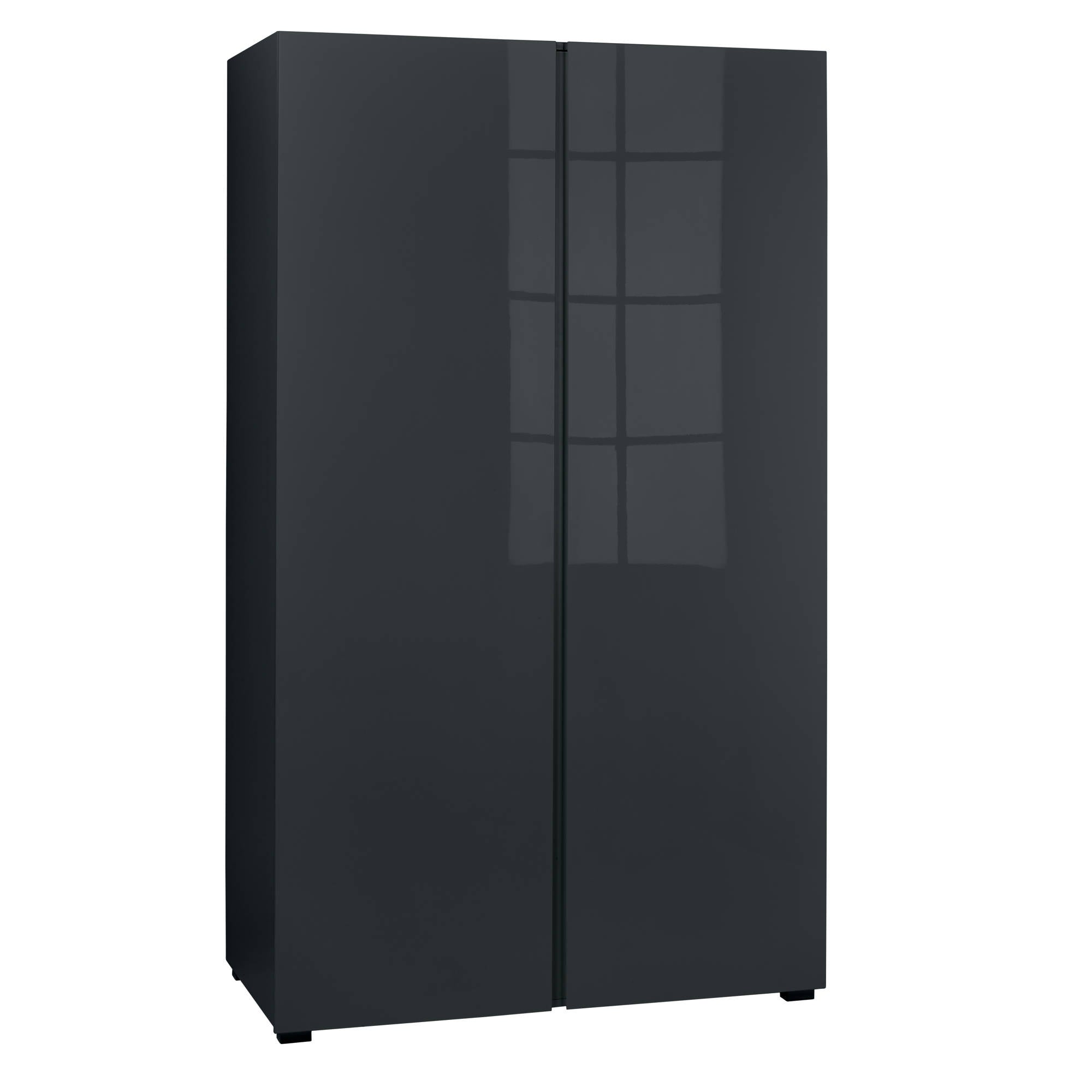 Cuba Wardrobe in Charcoal - Ezzo