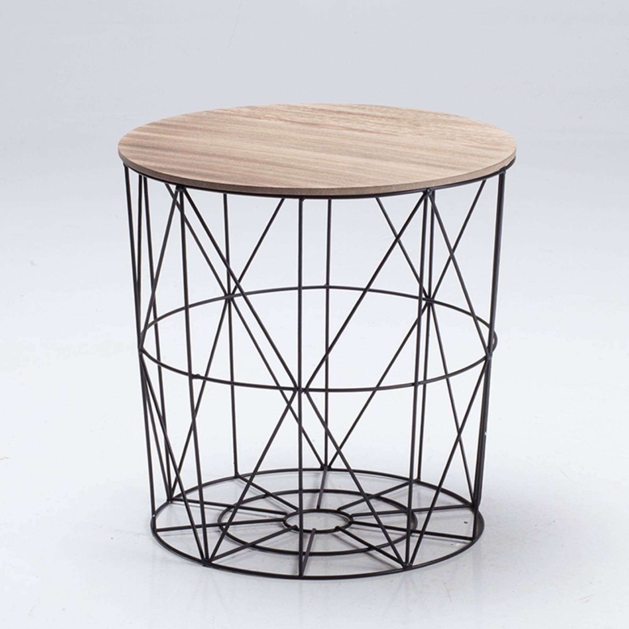 Elio Black Cage Table - Ezzo