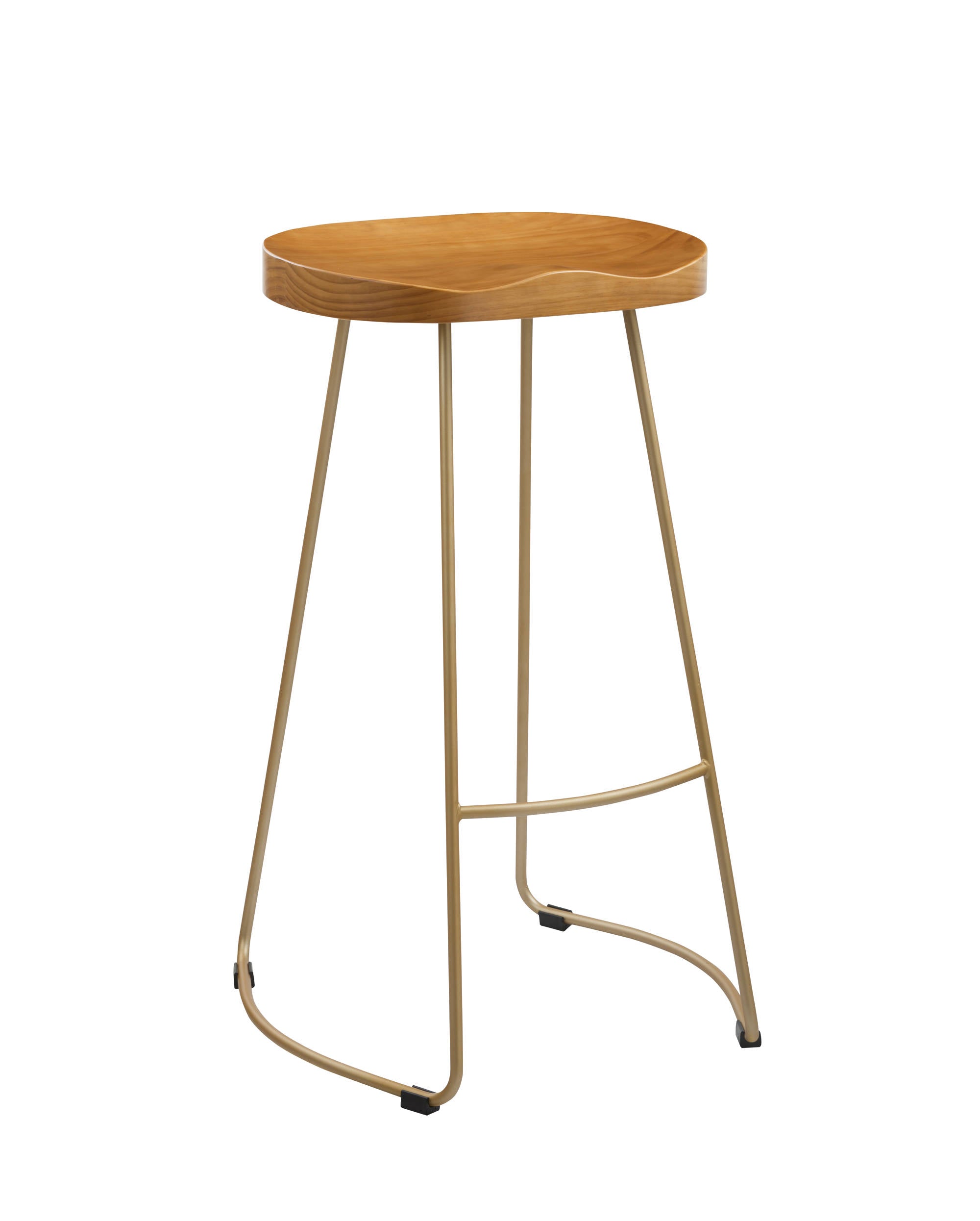 Ethan Stool with Gold Legs - Ezzo