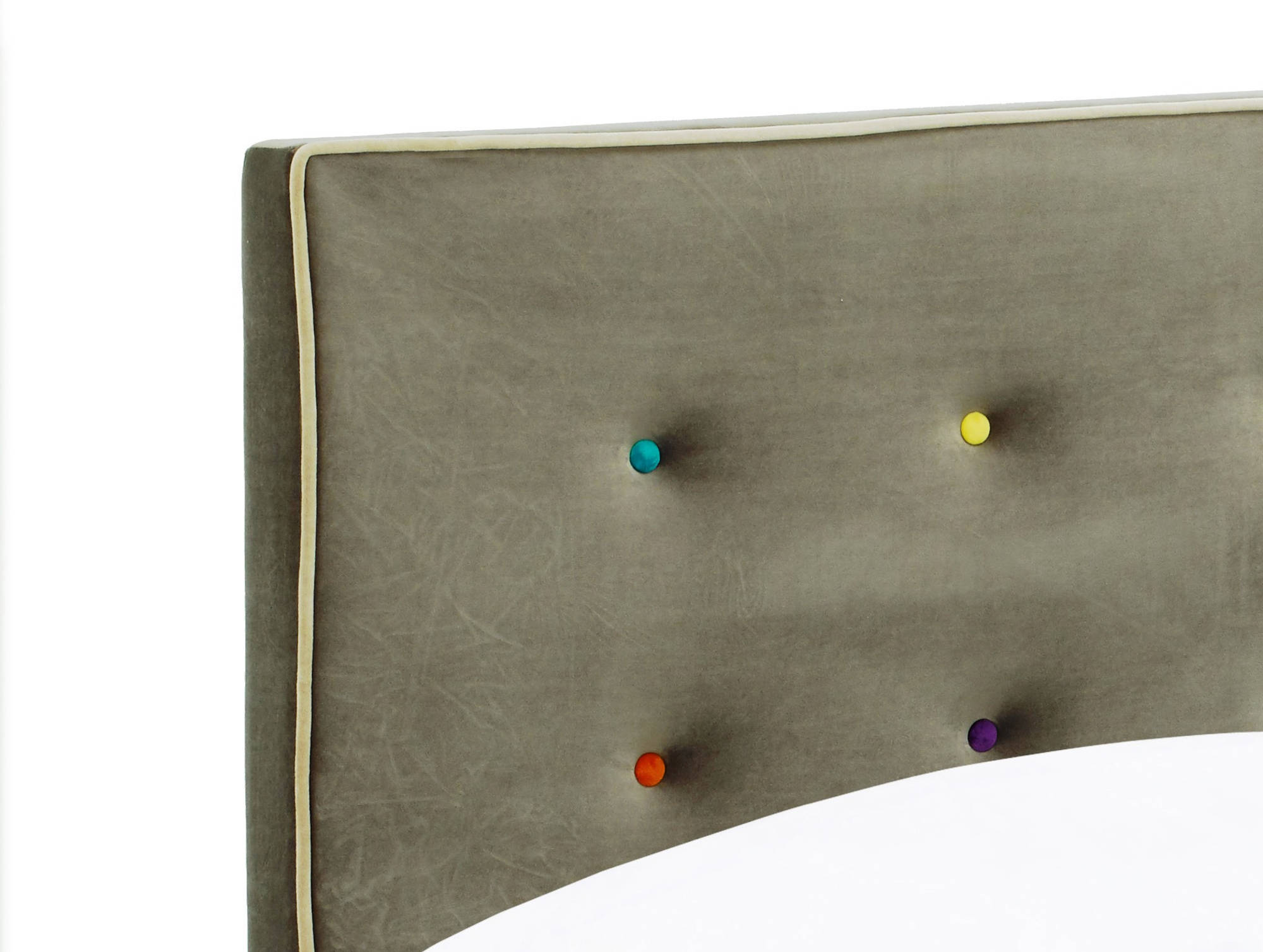 Euston King Size Bed in Grey - Ezzo
