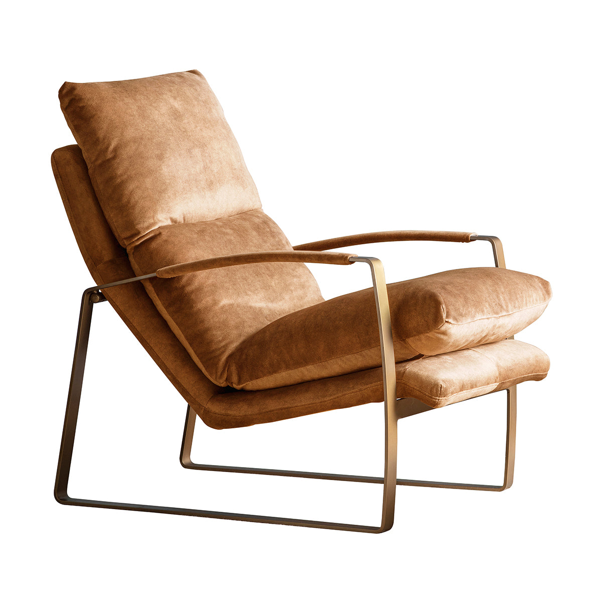 Fabius Lounger Ochre - Ezzo