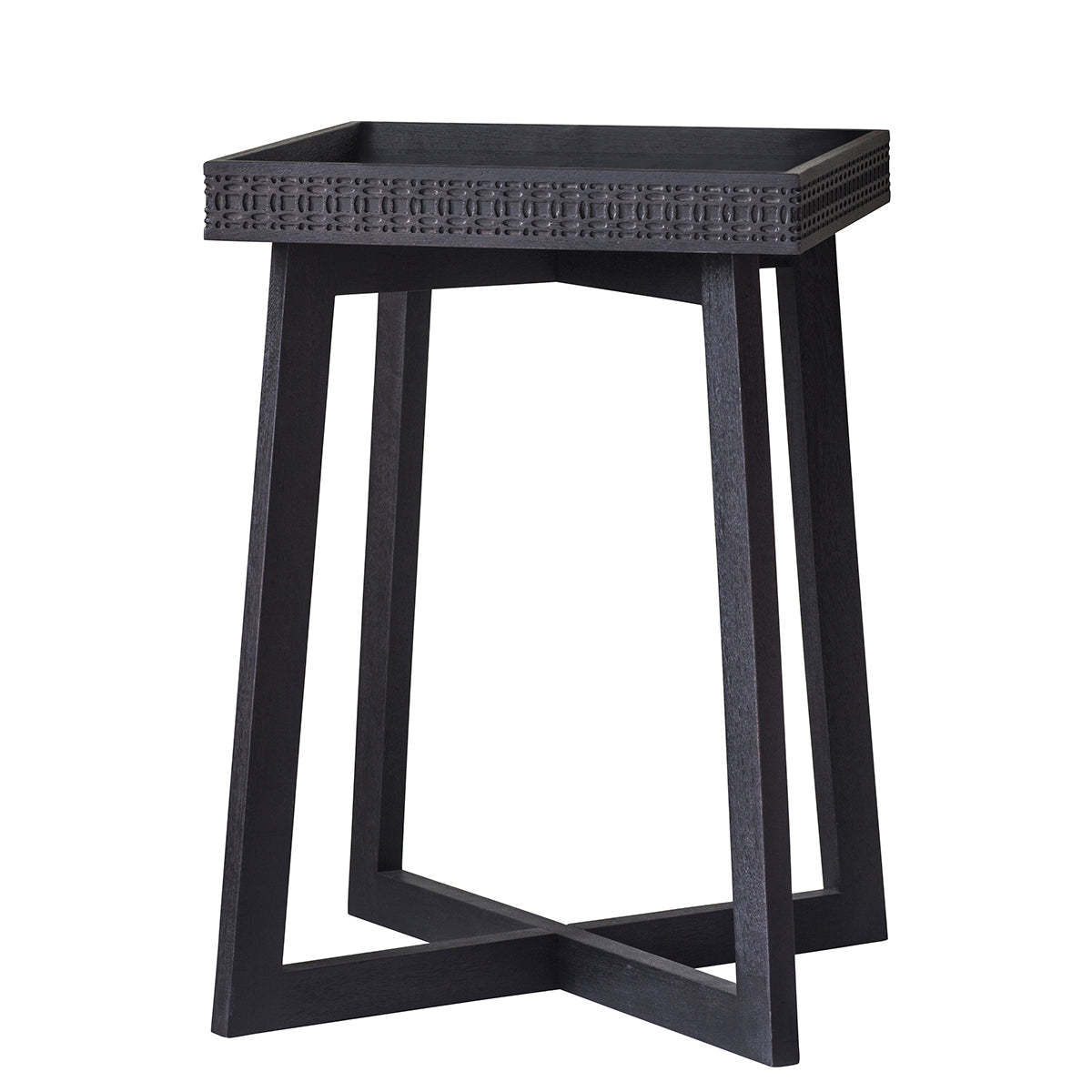 Greenwich Bedside Table in Matt Charcoal - Ezzo