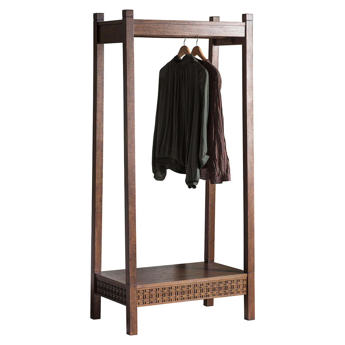 Greenwich Open Wardrobe in Natural - Ezzo