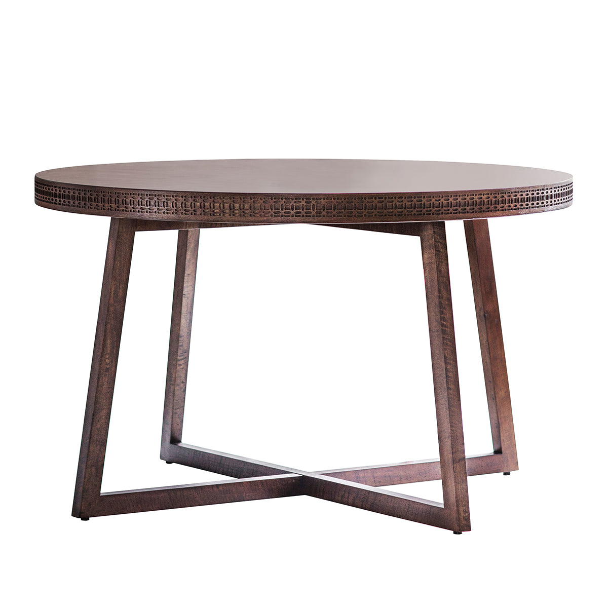 Greenwich Round Dining Table in Natural - Ezzo
