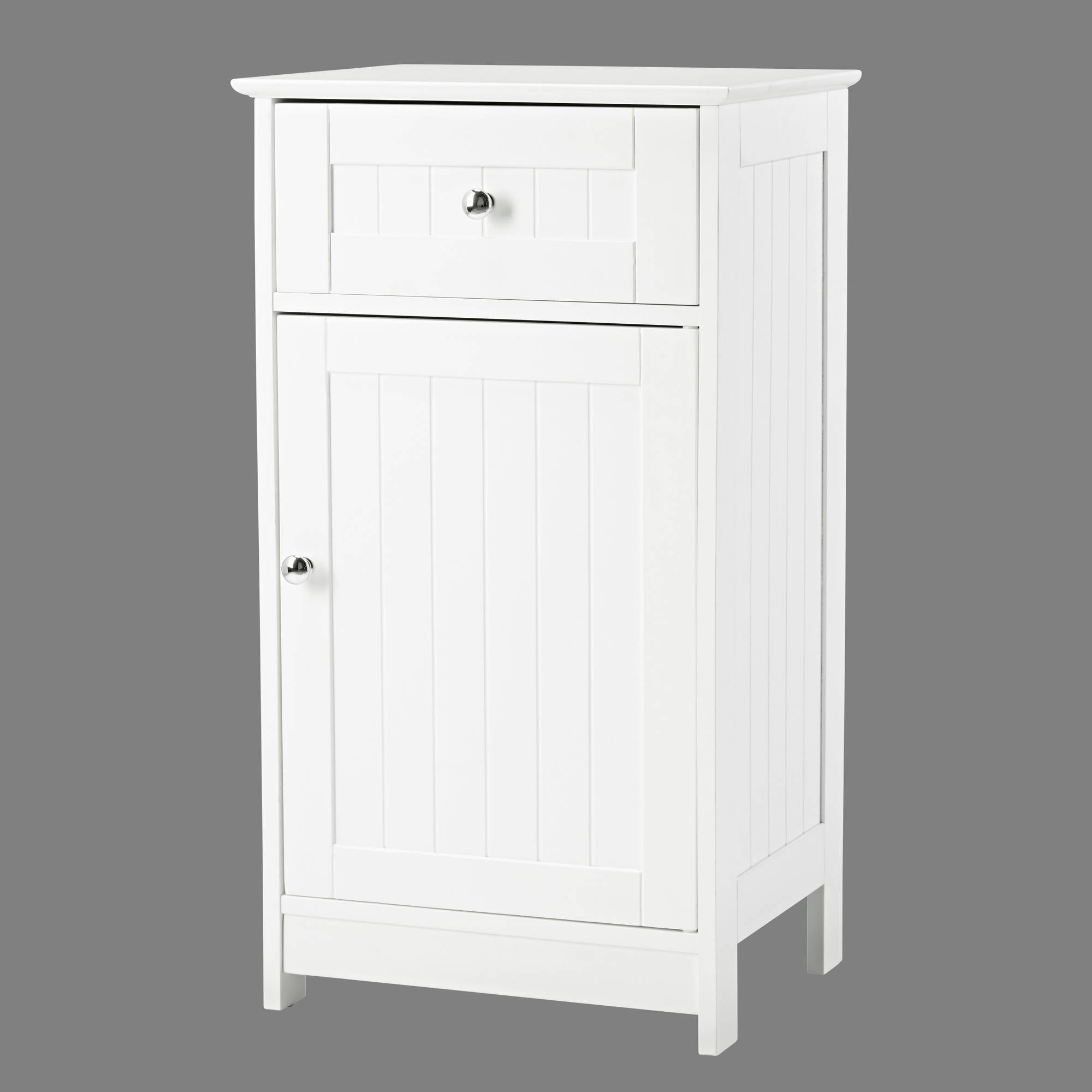 Kodiak White Low Storage Cabinet - Ezzo