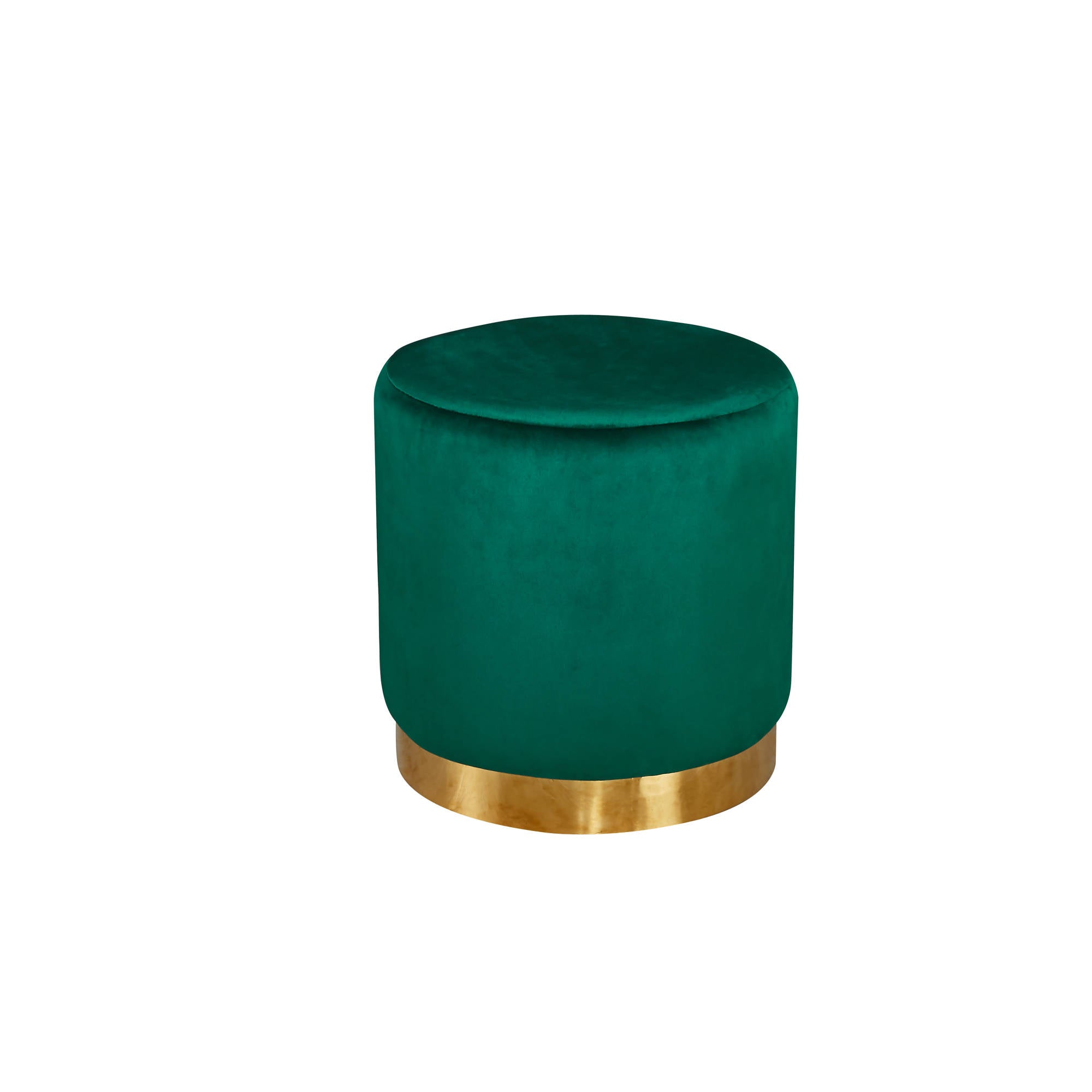 Lares Pouff in Forest Green - Ezzo