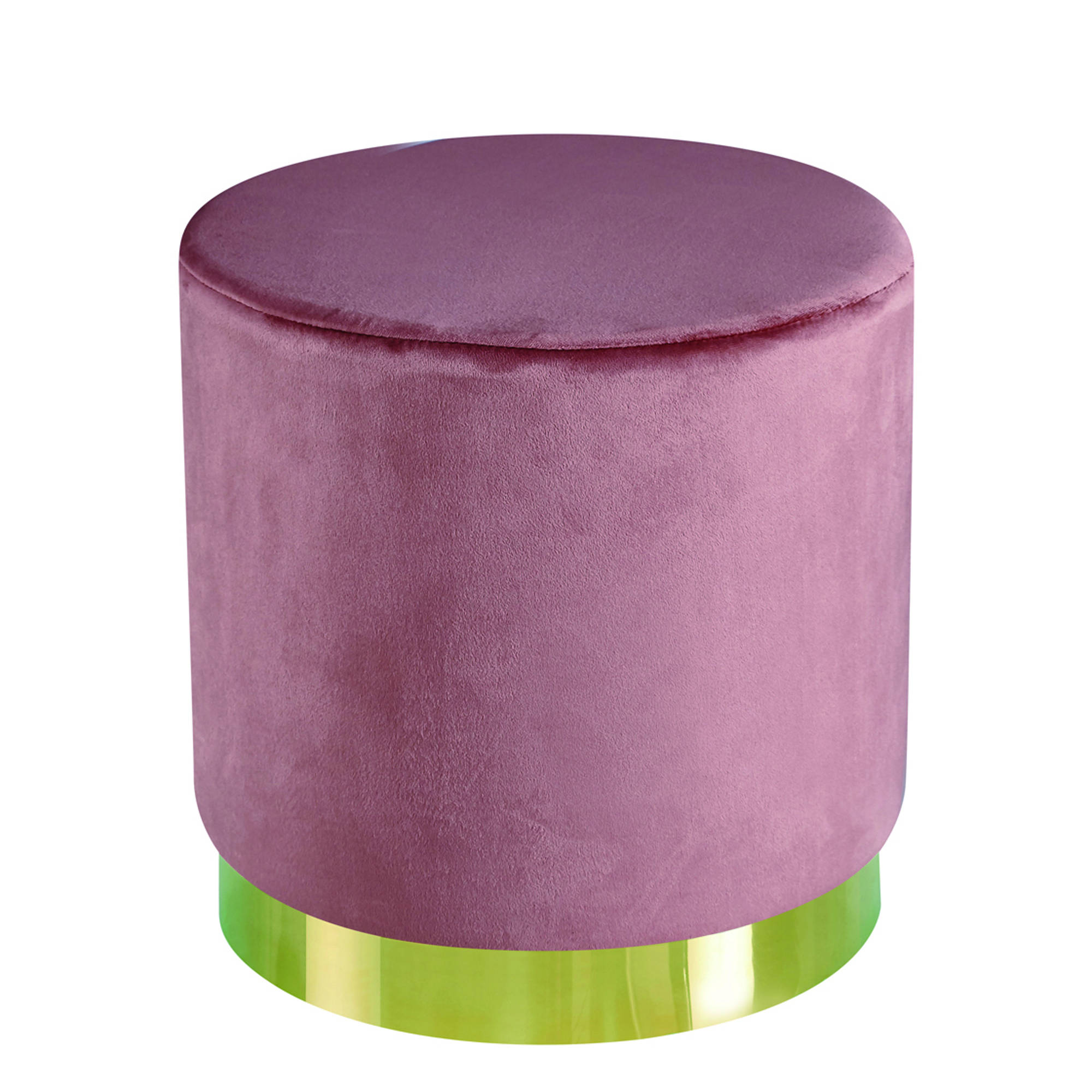 Lares Pouff in Vintage Pink - Ezzo