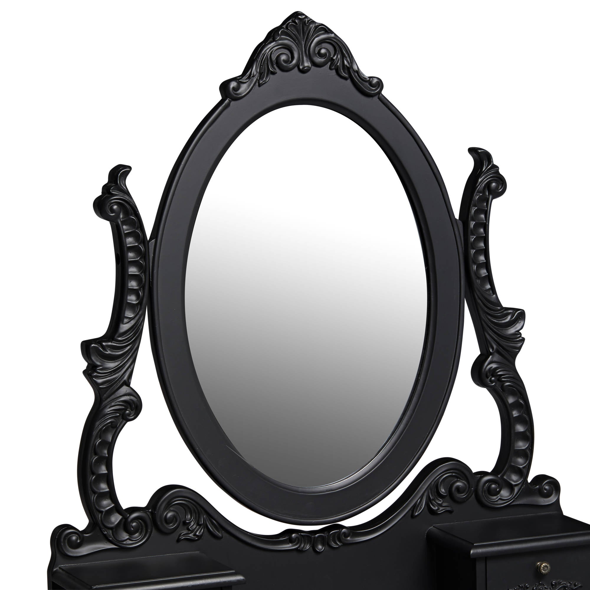 Marie Dressing Table with Mirror and Stool - Ezzo