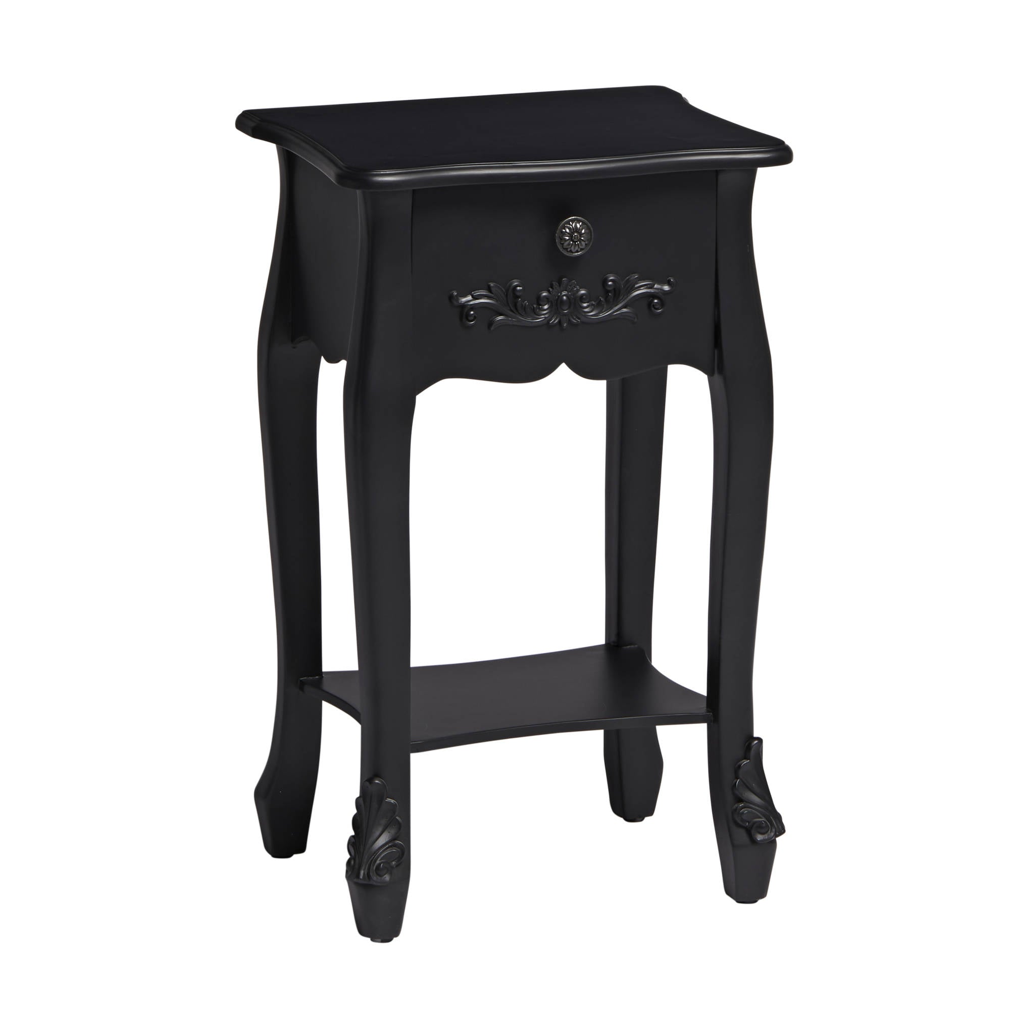 Marie 1 Drawer Bedside Cabinet - Ezzo