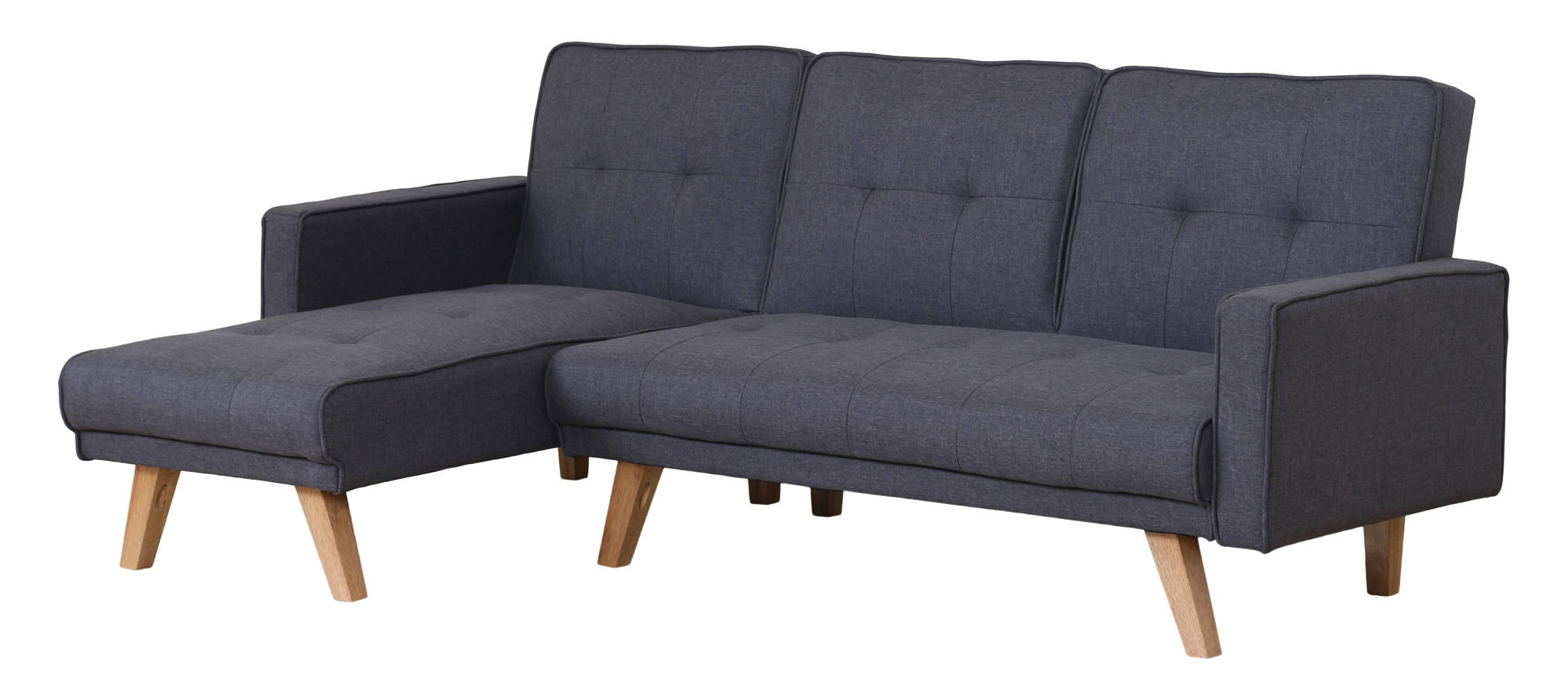 Robertson Corner Sofa Bed in Grey - Ezzo