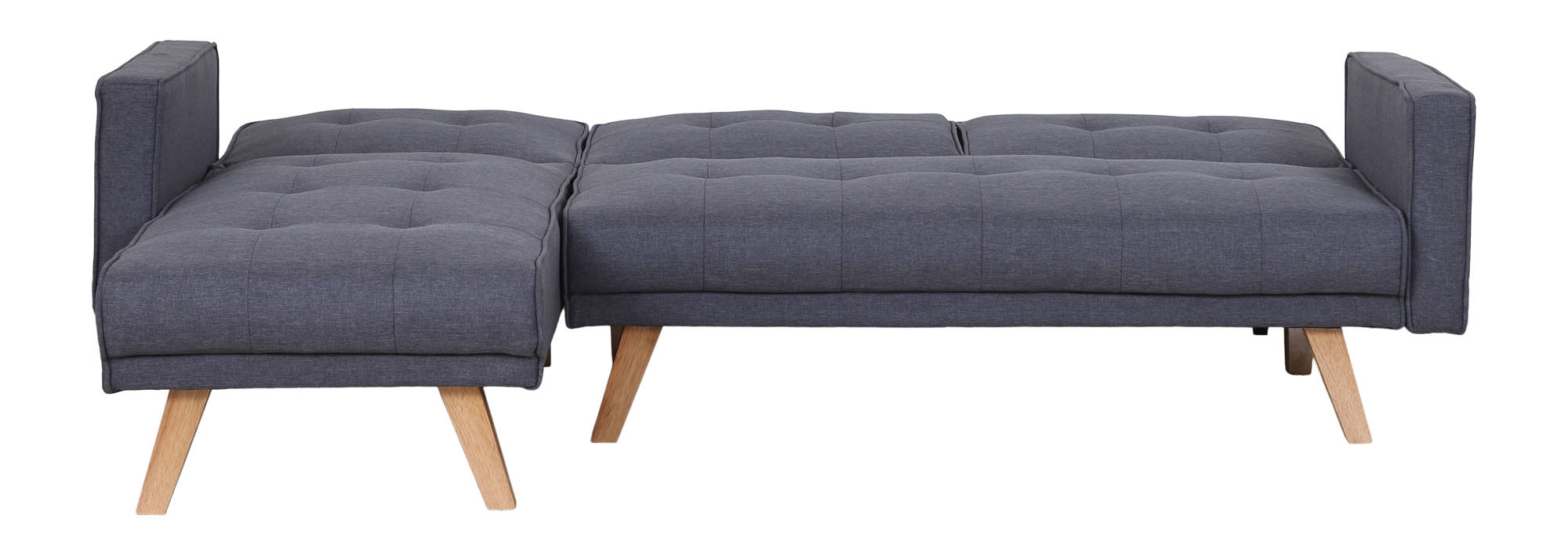 Robertson Corner Sofa Bed in Grey - Ezzo