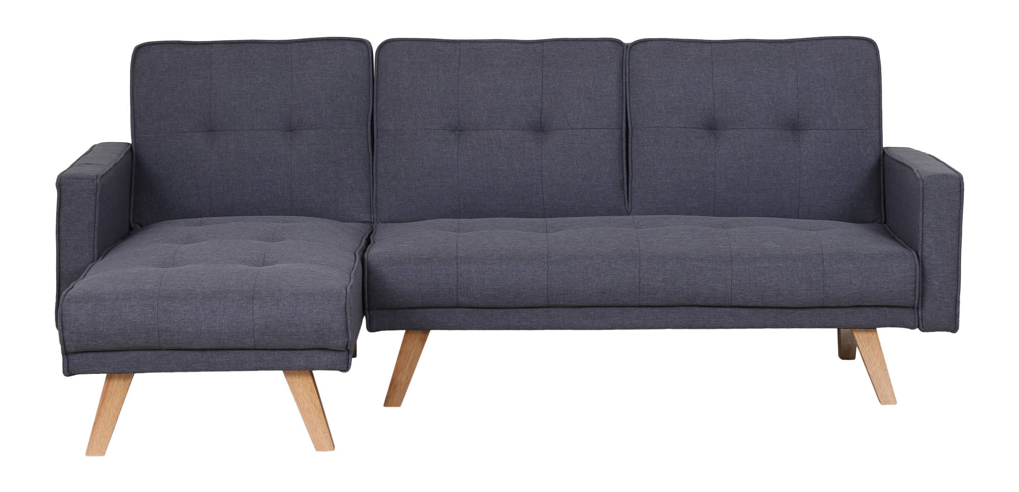 Robertson Corner Sofa Bed in Grey - Ezzo