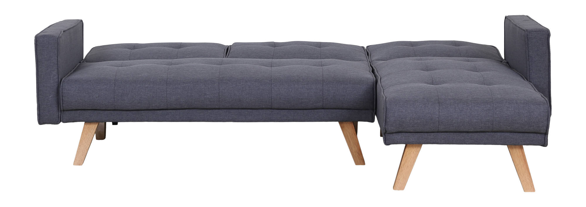 Robertson Corner Sofa Bed in Grey - Ezzo