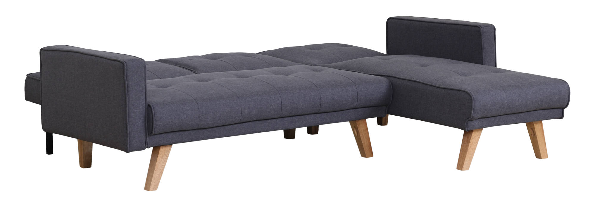 Robertson Corner Sofa Bed in Grey - Ezzo