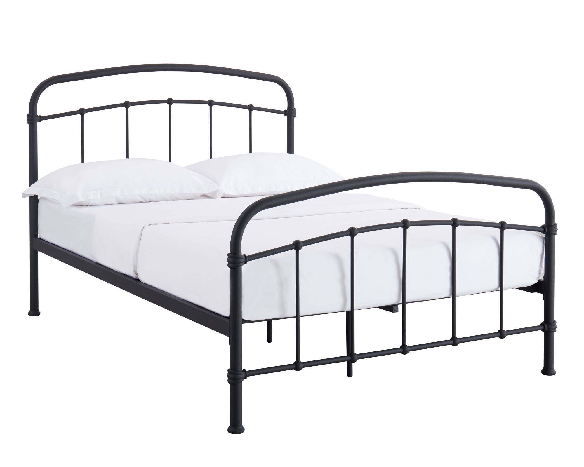 Stretton King Size Bed in Black - Ezzo