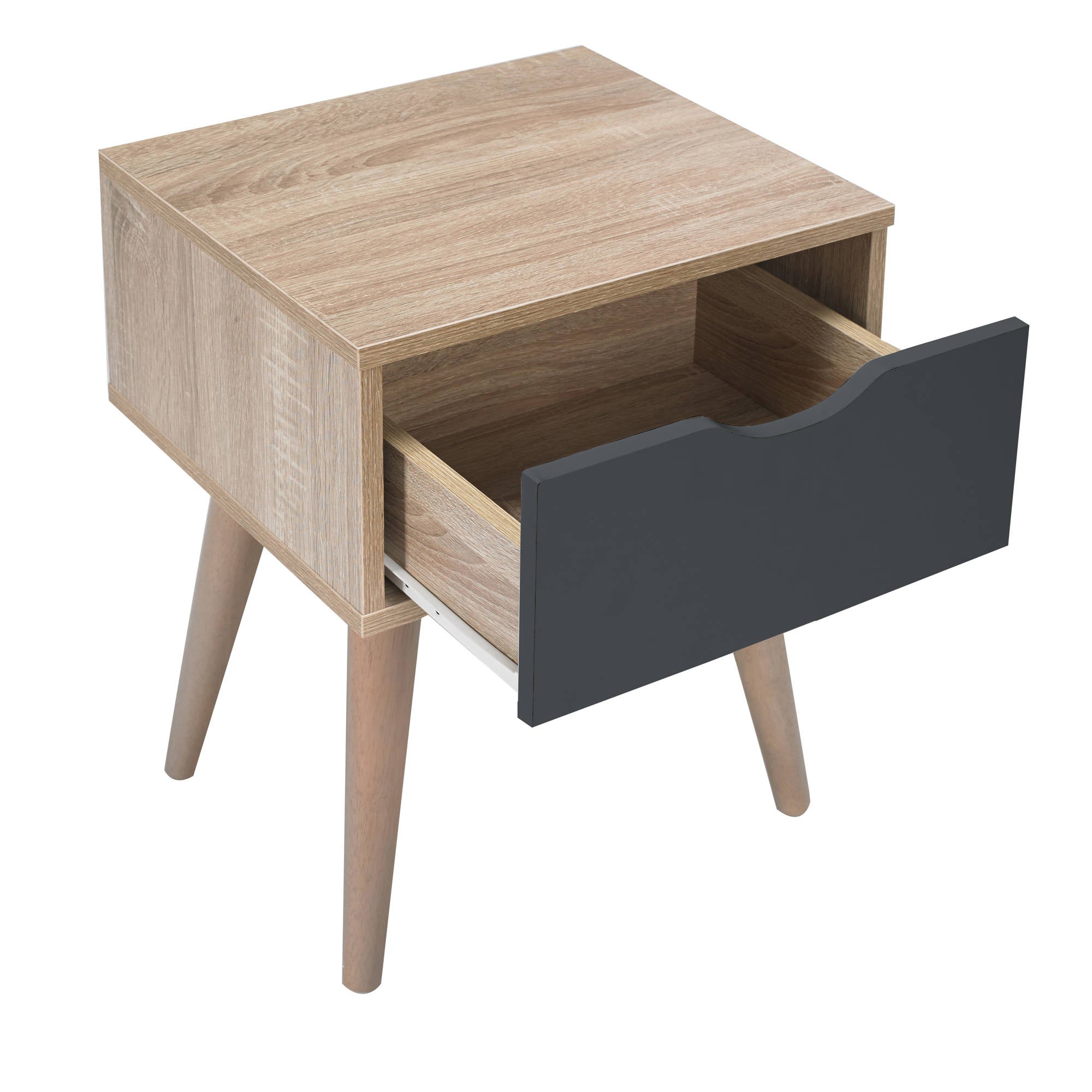 Svalbard Lamp Table in Grey - Ezzo