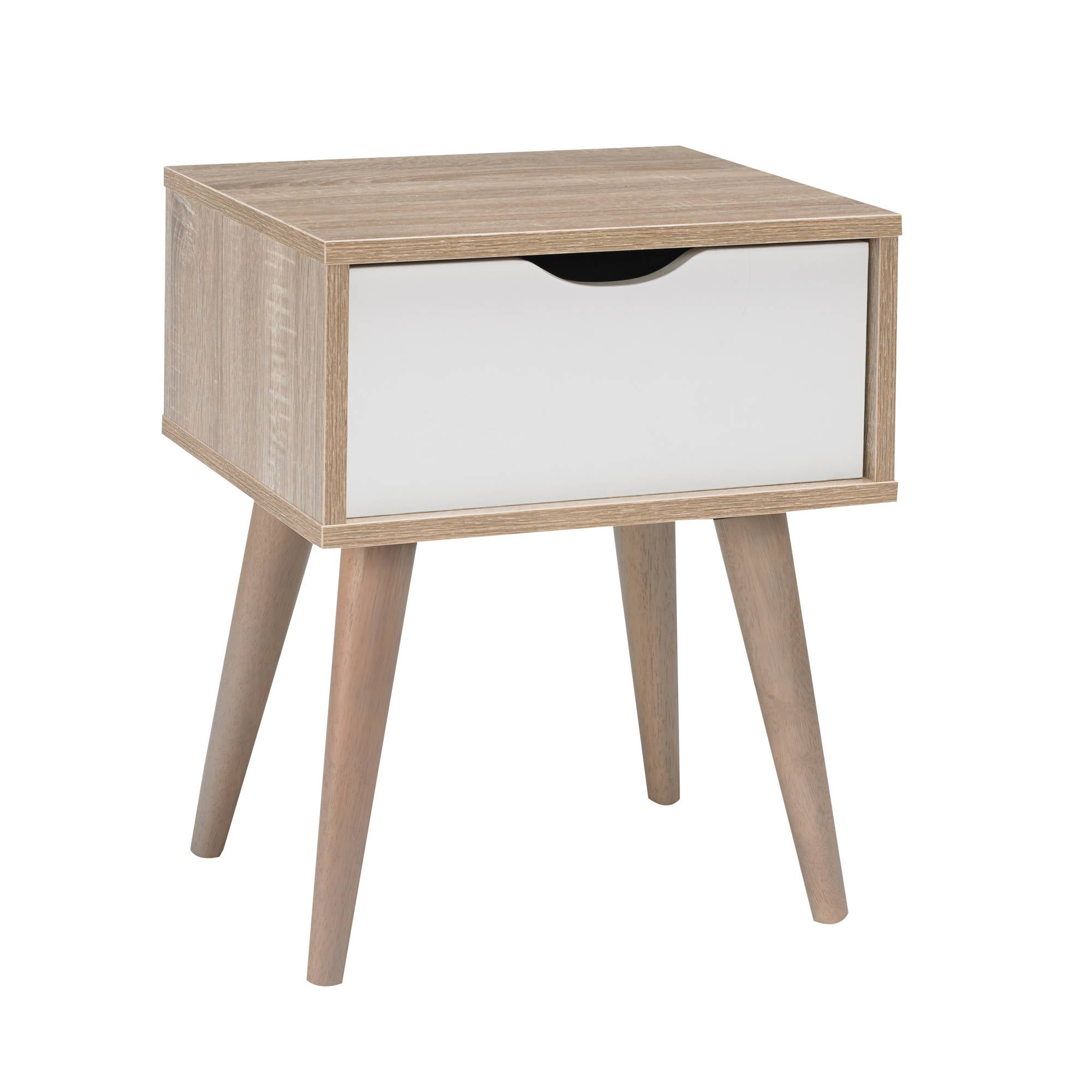 Svalbard Lamp Table in White - Ezzo
