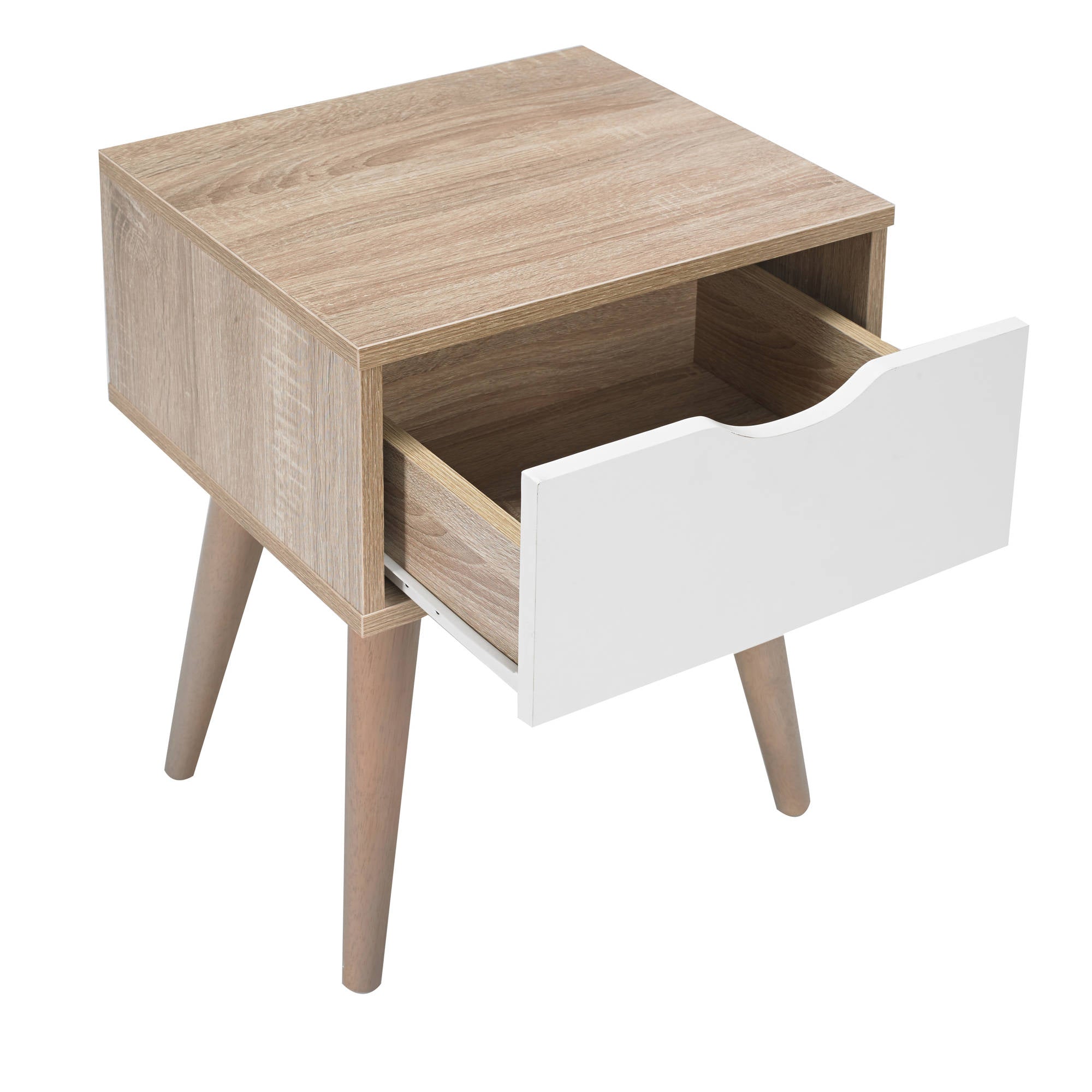 Svalbard Lamp Table in White - Ezzo