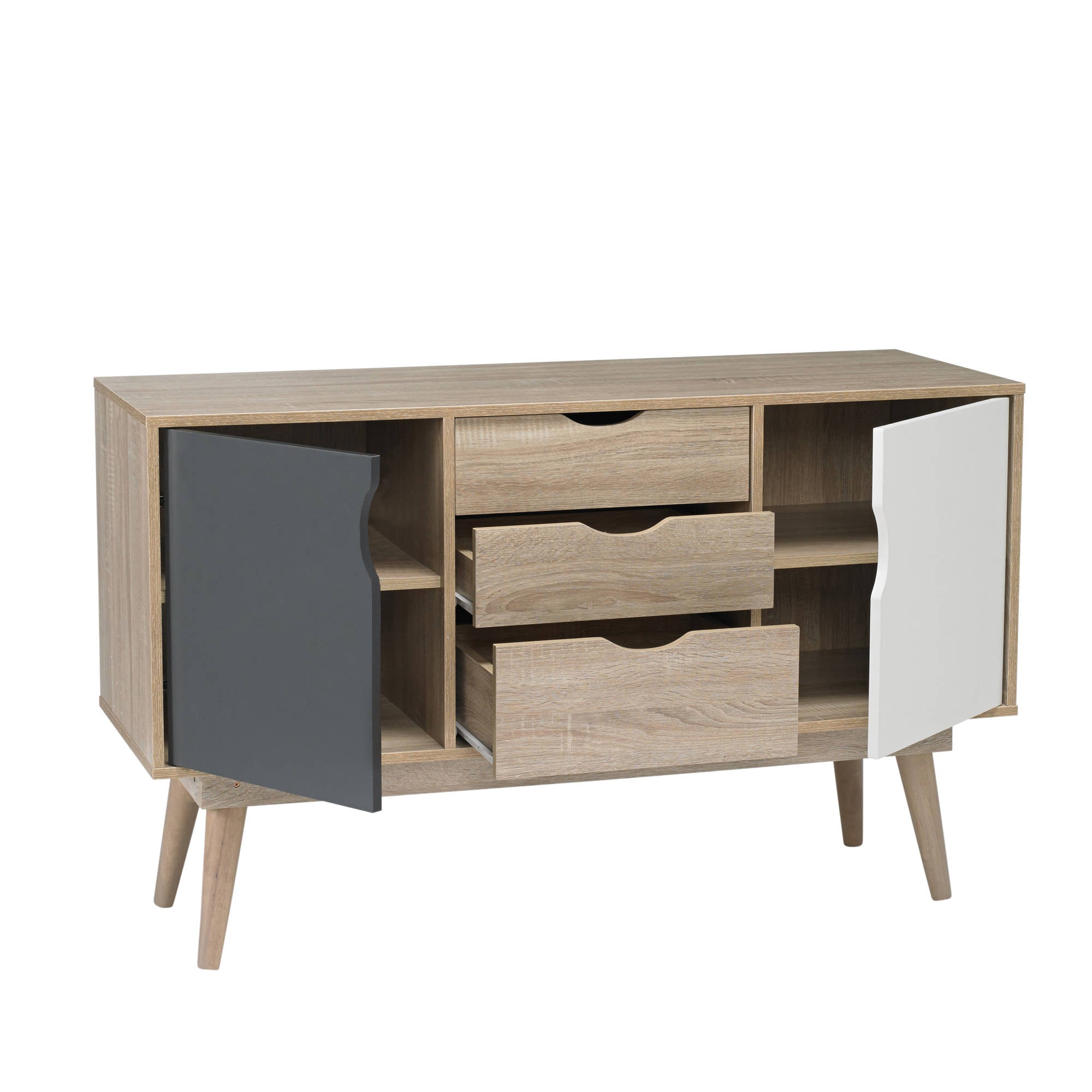 Svalbard Sideboard in Grey - Ezzo
