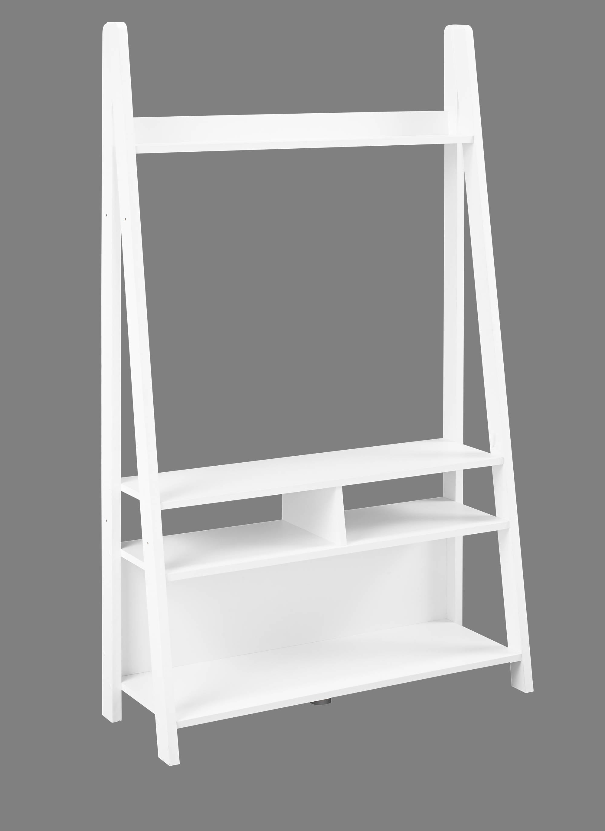 Turan Ladder Entertainment Unit White - Ezzo