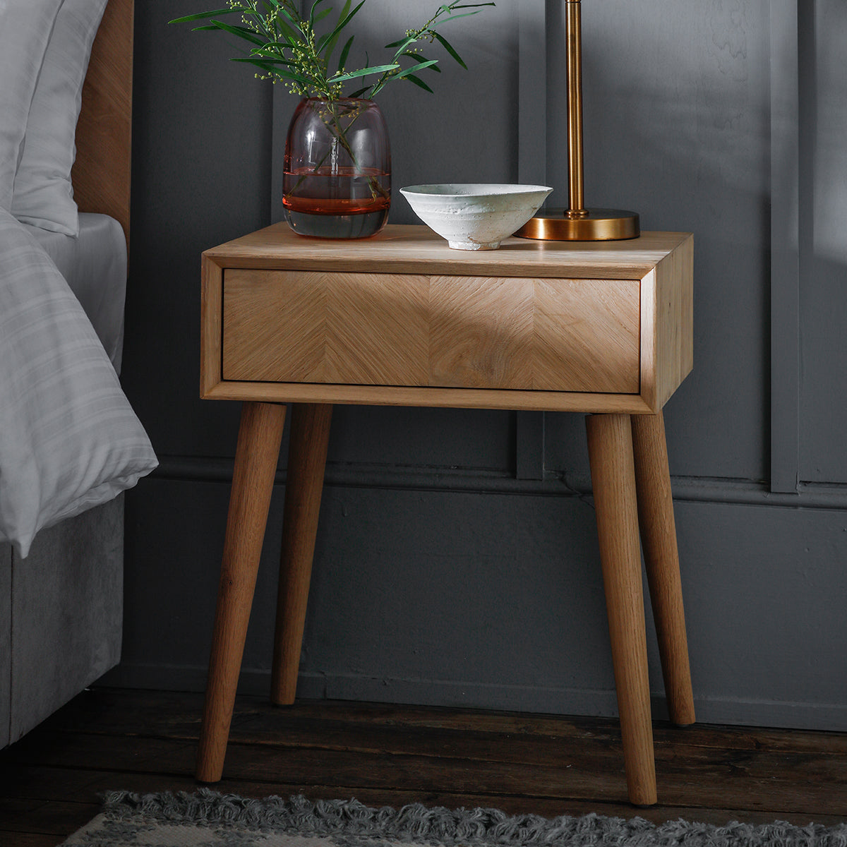 Veneto Side Table with Drawer - Ezzo